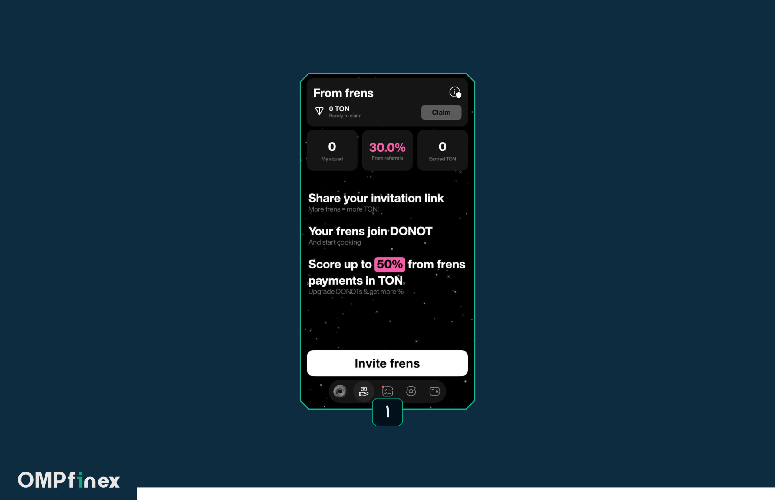 دعوت از دوستان در ایردراپ دونات
